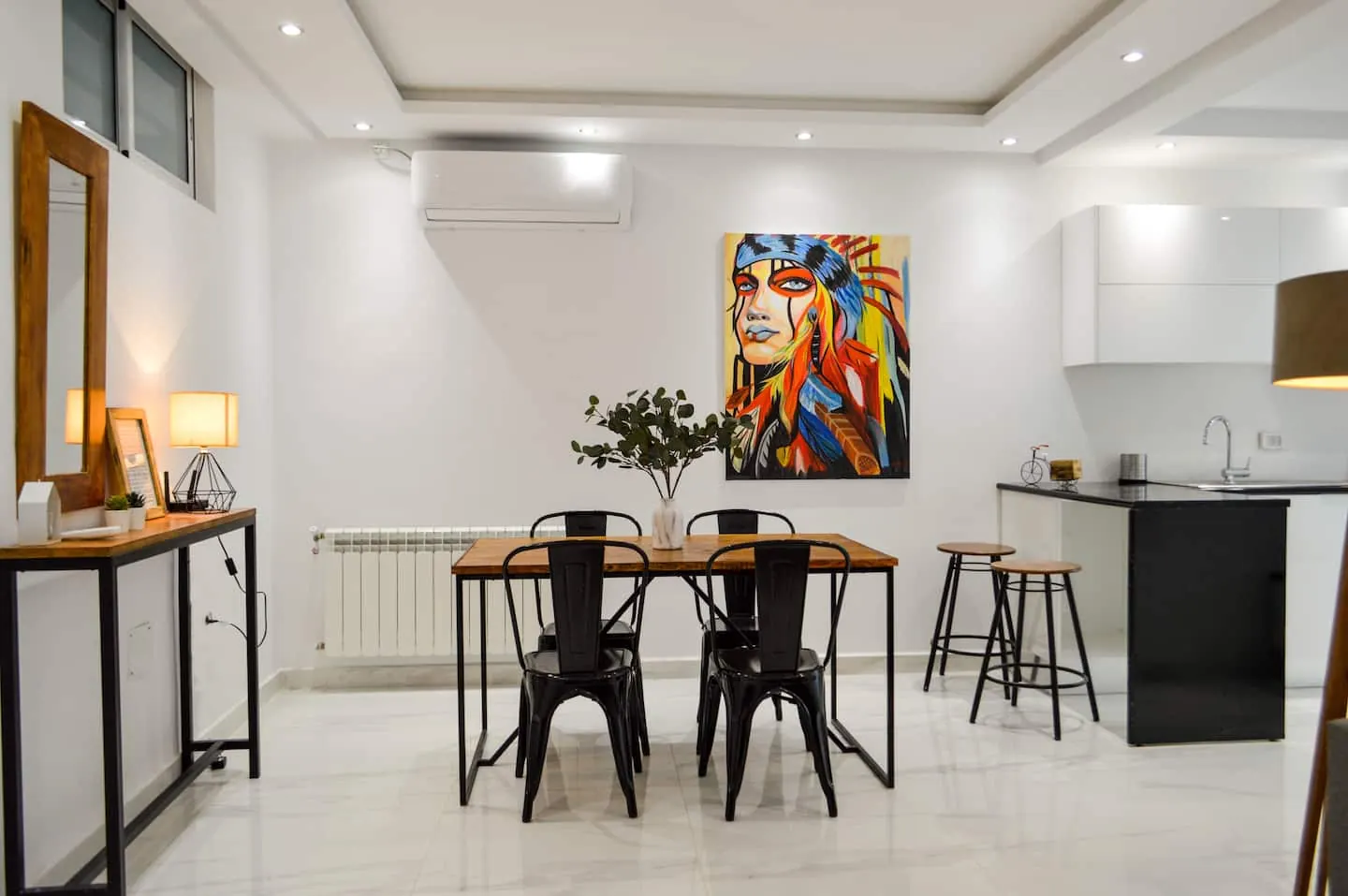 Cosy apartment terrace in La Marsa